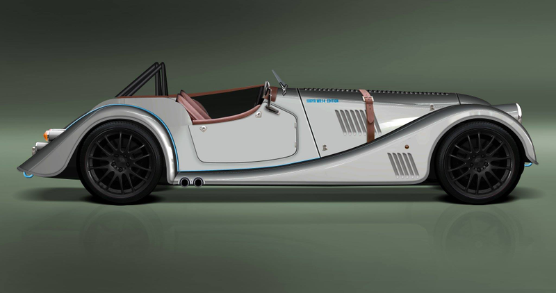 Illustration for article titled The Morgan Plus 8 Speedster Is Your Old-School Steelie Dream